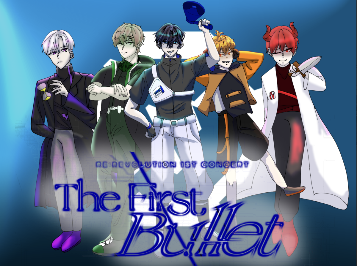 Each member of Re:Revolution poses according to their individual concepts.